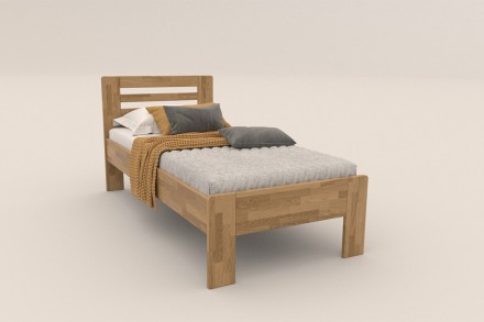 Szereti a fa illatát és az utánozhatatlan atmoszférát, amivel megtölti a hálószobát? Ha igen, a Lola masszív ágyat Önnemk alkottuk meg!