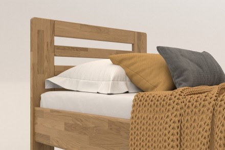 Szereti a fa illatát és az utánozhatatlan atmoszférát, amivel megtölti a hálószobát? Ha igen, a Lola masszív ágyat Önnemk alkottuk meg!