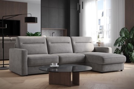 Az időtlen kialakítású, mindennapi alváshoz alkalmas Lugano kanapéágy egyszerűségével és eleganciájával nyűgözi le.