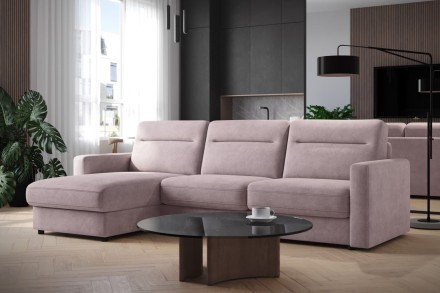 Az időtlen kialakítású, mindennapi alváshoz alkalmas Lugano kanapéágy egyszerűségével és eleganciájával nyűgözi le.