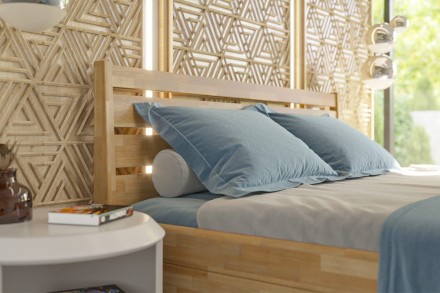 A Lugo ágy egy kis darab természetet varázsol hálószobájába és új élménnyel ajándékozza meg alvás és pihenés közben.