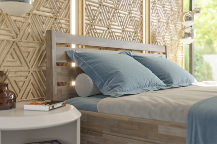 A Lugo ágy egy kis darab természetet varázsol hálószobájába és új élménnyel ajándékozza meg alvás és pihenés közben.