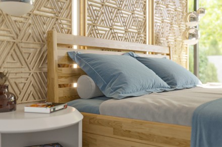 A Lugo ágy egy kis darab természetet varázsol hálószobájába és új élménnyel ajándékozza meg alvás és pihenés közben.