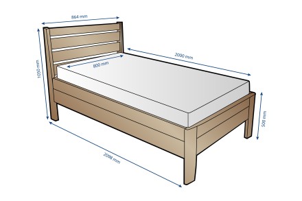 A Lugo ágy egy kis darab természetet varázsol hálószobájába és új élménnyel ajándékozza meg alvás és pihenés közben.