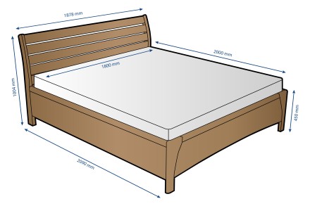 A Maja tömörfa ágy több előnnyel is rendelkezik - ezek közé tartozik például a kiváló minőségű alapanyag és az 5 éves meghosszabbított jótállás.