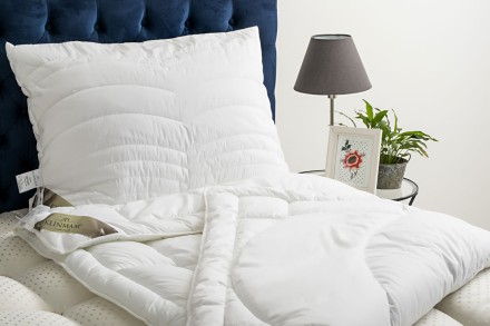 Az ágynemű a megbízható Outlast termoregulációs technológiának köszönhetően biztosítja az oprimális hőmérsékletet.