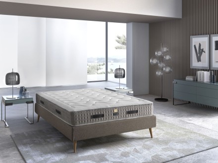 Kétféle keménységi érzet - 2, 3 | Rugós matracok | Magassága 25 cm | Terhelhetőség  130 kg | Jótállás 12 év