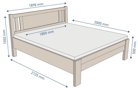 A robusztus, masszív Sion H1 ágy méltóságteljes központi eleme lesz hálószobájának, amely otthonosságot és kényelmet hoz magával.