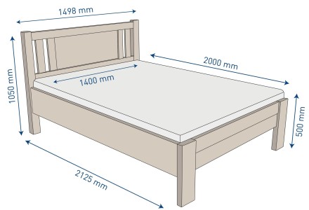 A robusztus, masszív Sion H2 ágy méltóságteljes központi eleme lesz hálószobájának, amely otthonosságot és kényelmet hoz magával.