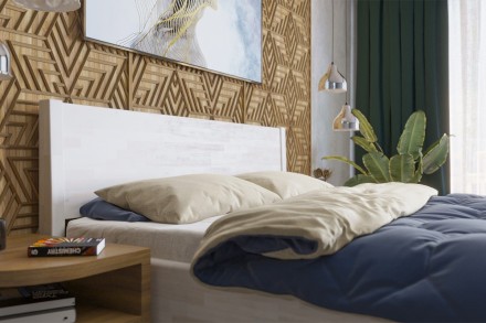 A robusztus, masszív Sion K1 ágy méltóságteljes központi eleme lesz hálószobájának, amely otthonosságot és kényelmet hoz magával.