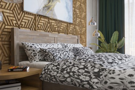 A robusztus, masszív Sion K3 ágy méltóságteljes központi eleme lesz hálószobájának, amely otthonosságot és kényelmet hoz magával.