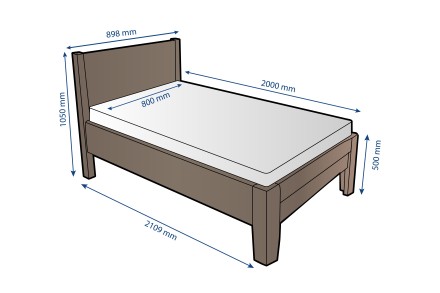 A robusztus, masszív Sion K3 ágy méltóságteljes központi eleme lesz hálószobájának, amely otthonosságot és kényelmet hoz magával.