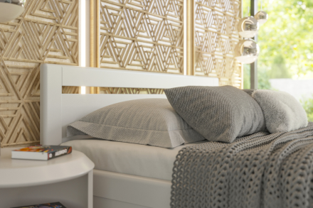 Az időtálló, minőségi kivitelezésnemk köszönhetően a Venta ágy megbízható társa lesz a hálószobában hosszú éveken keresztül