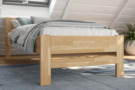 Olyan ágyat keres, amely évtizedekig kitart? A tömör fából készült Wanda ággyal ezt a kitűzött célt elérheti.