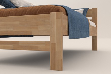 Olyan ágyat keres, amely évtizedekig kitart? A tömör fából készült Wanda ággyal ezt a kitűzött célt elérheti.