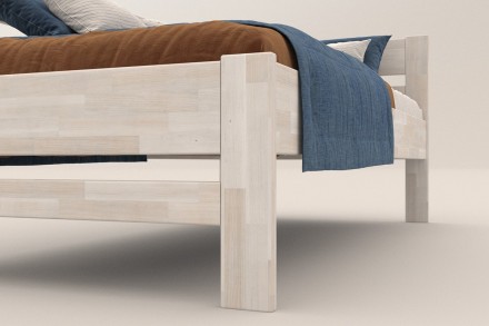 Olyan ágyat keres, amely évtizedekig kitart? A tömör fából készült Wanda ággyal ezt a kitűzött célt elérheti.