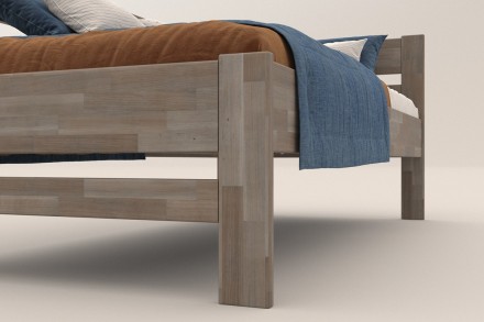 Olyan ágyat keres, amely évtizedekig kitart? A tömör fából készült Wanda ággyal ezt a kitűzött célt elérheti.