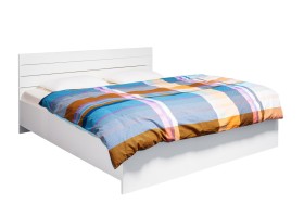 A 25 mm vastag erős laminált forgácslap biztosítja az ágy vázának stabilitását.