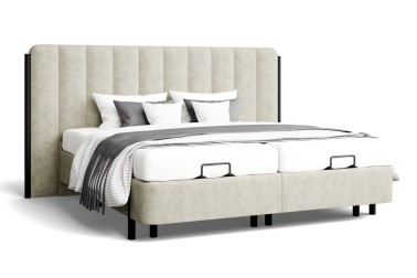 Élvezze a kényelmet és a támogatást minden éjszaka a Bali kárpitozott fejtámlával, amelyet az igényei és szükségletei figyelembevételével terveztünk.