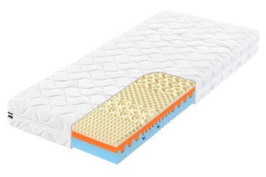 Kétféle keménységi érzet - 3 és 4 | Hab matrac | Magassága 18 cm | Terhelhetőség 135 kg | Jótállás 4 év