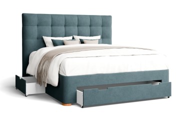 A Malibu kárpitozott fejtámla fényűző érzést kölcsönöz hálószobájának. Természetes, kiváló minőségű anyagokból készült, ami nemcsak elegáns megjelenést, hanem kényelmes alvást is biztosít.