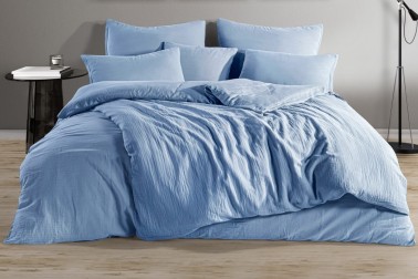 100% pamut muszlin ágyneműhuzat a maximális kényelemért és a zavartalan alvásért.