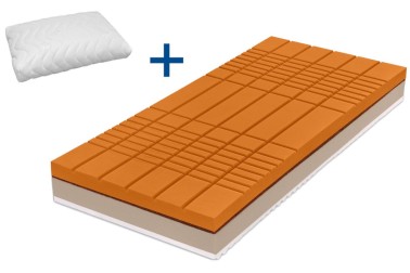 Kétféle keménységi érzet - 3 és 4 | Hab matrac | Magassága 20 cm | Terhelhetőség 130 kg | Jótállás 5 év