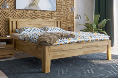 A robusztus, masszív Sion K2 ágy méltóságteljes központi eleme lesz hálószobájának, amely otthonosságot és kényelmet hoz magával.