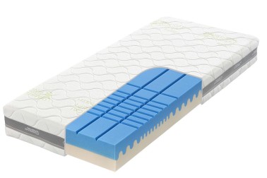 Kétféle keménységi érzet - 3 és 4 | Hab matrac | Magassága 20 cm | Terhelhetőség 140 kg | Jótállás 5 év